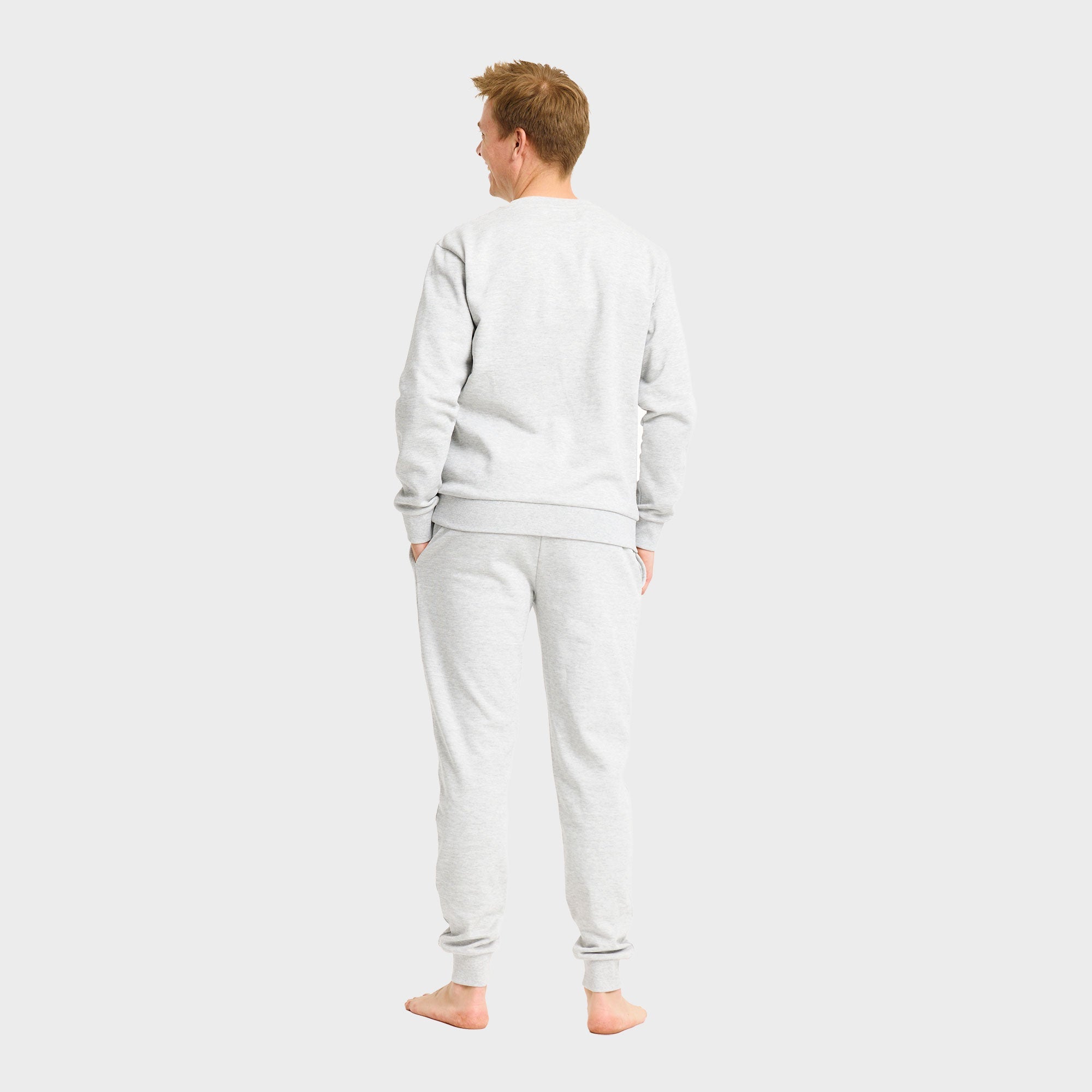 Sweatset grijs - Heren.